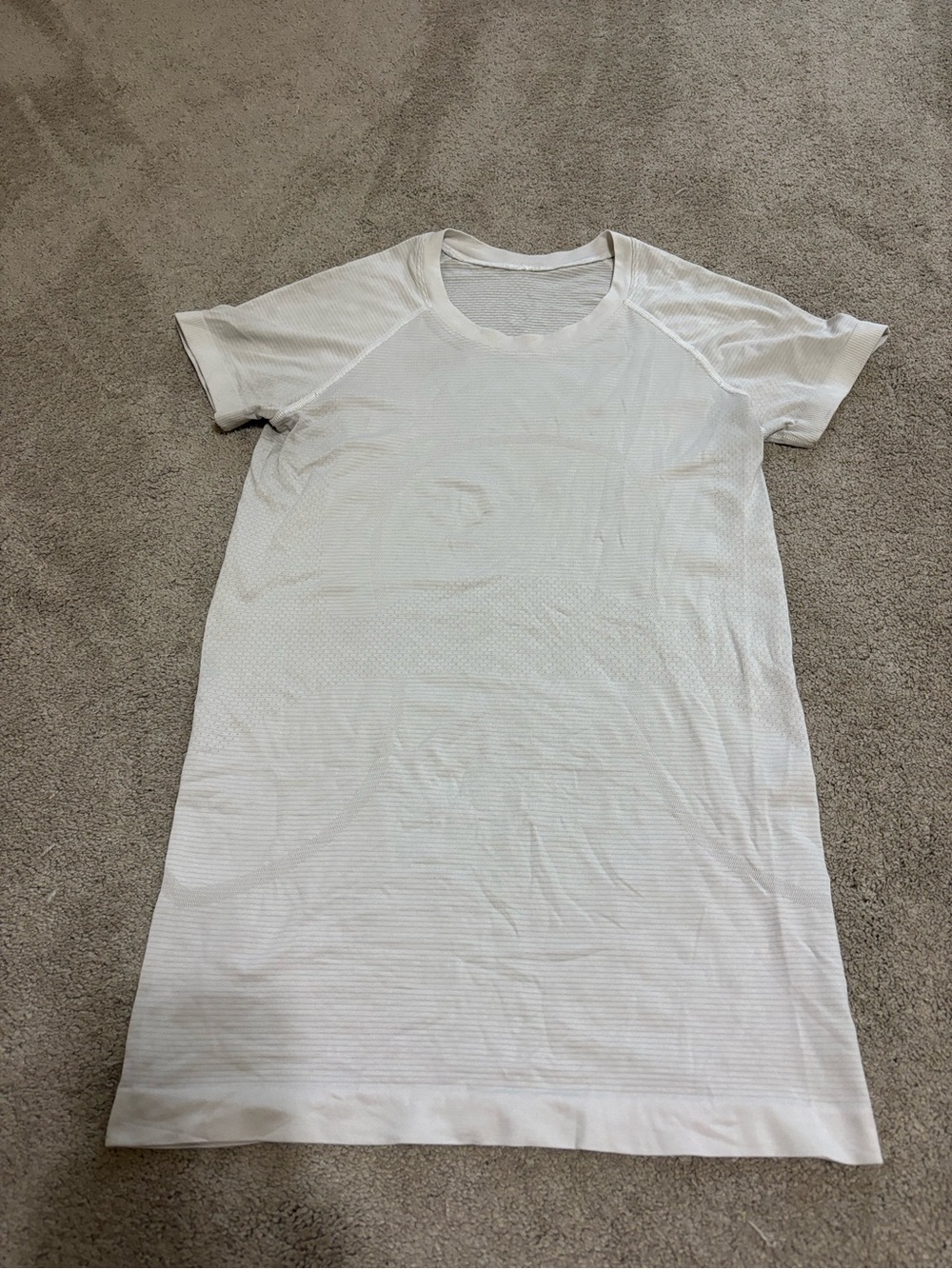 lululemon athletica White Short-Sleeve Athletic Dress